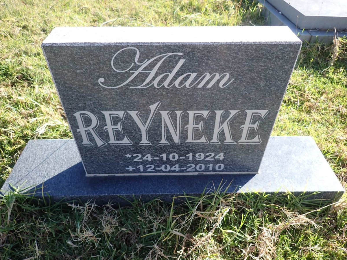 REYNEKE Adam 1924-2010