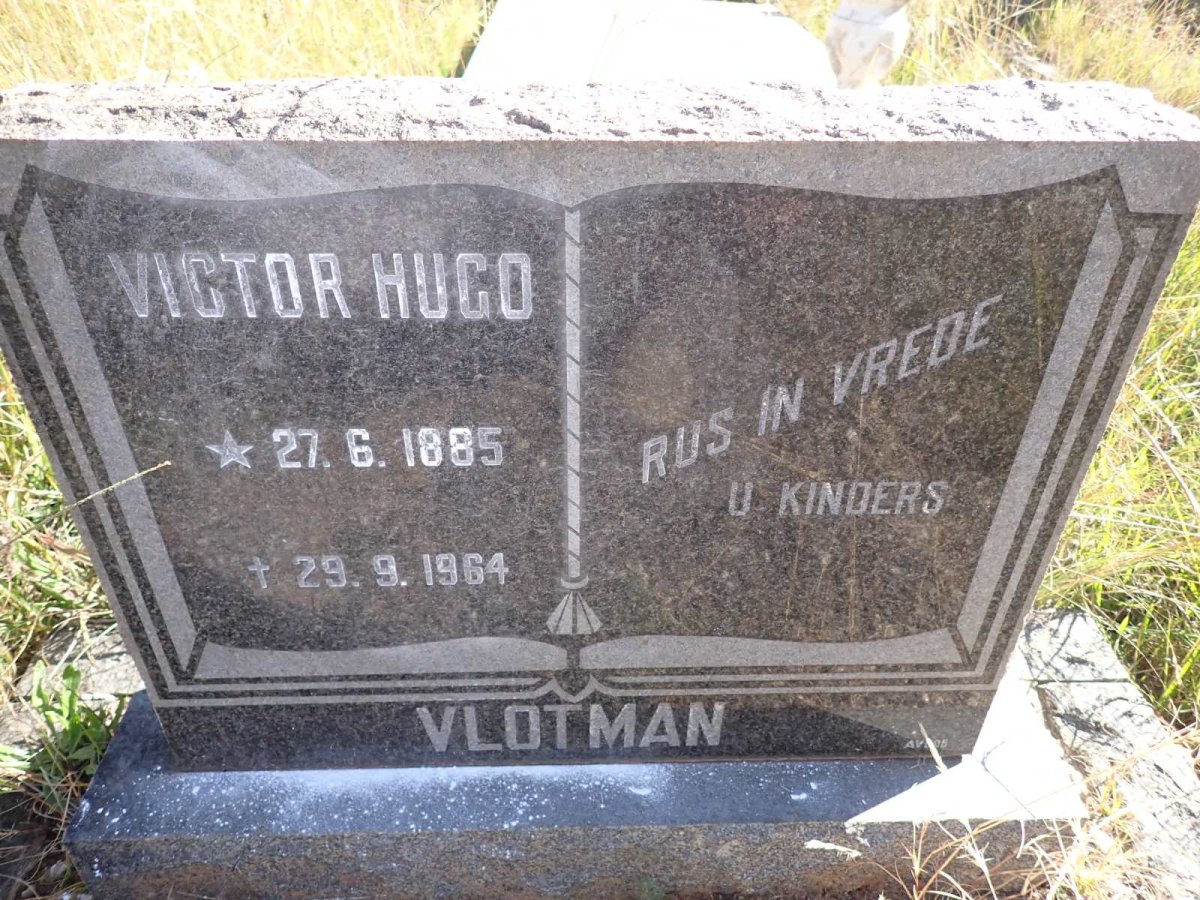 VLOTMAN Victor Hugo 1885-1964