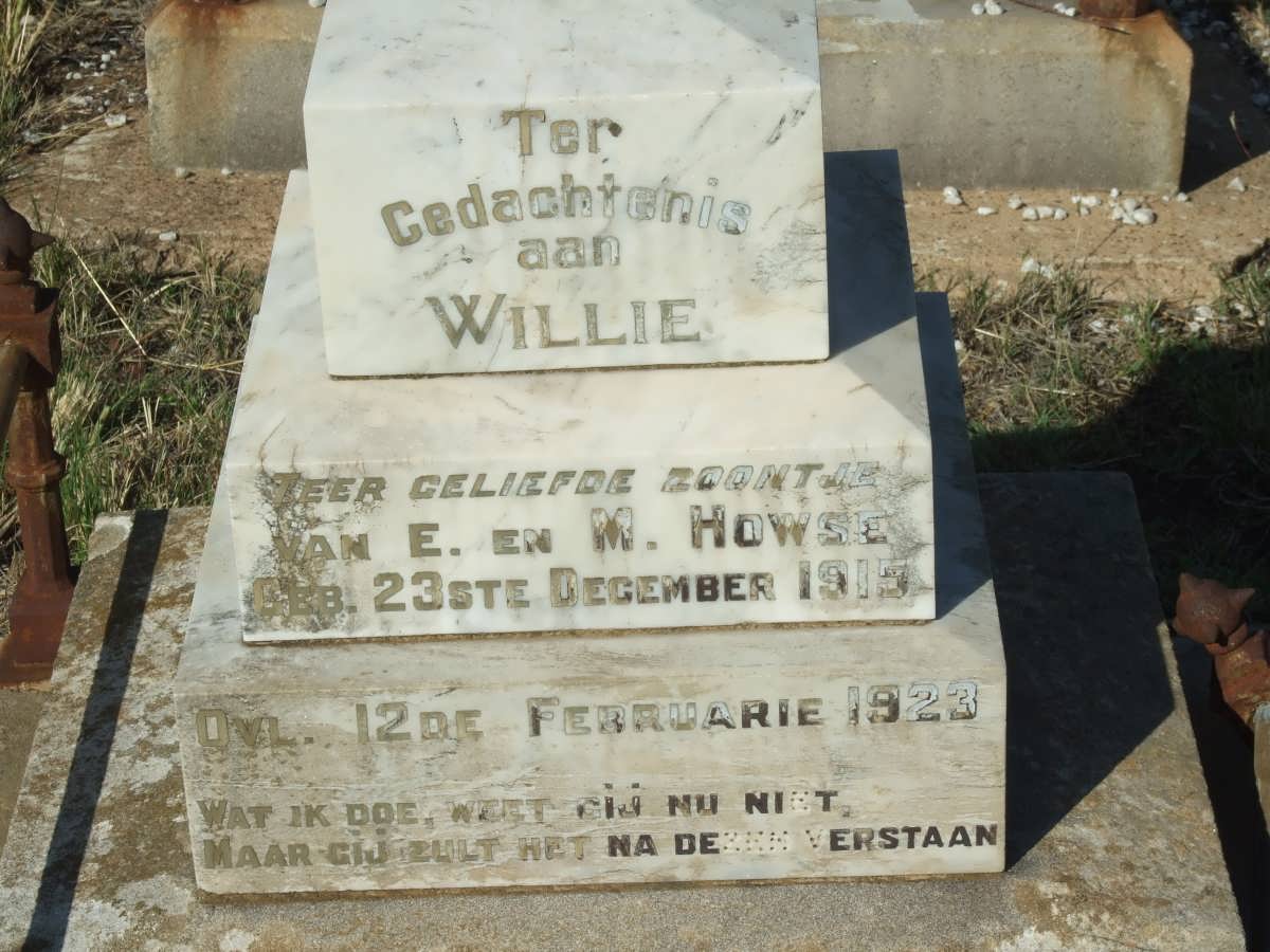 HOWSE Willie 1915-1923