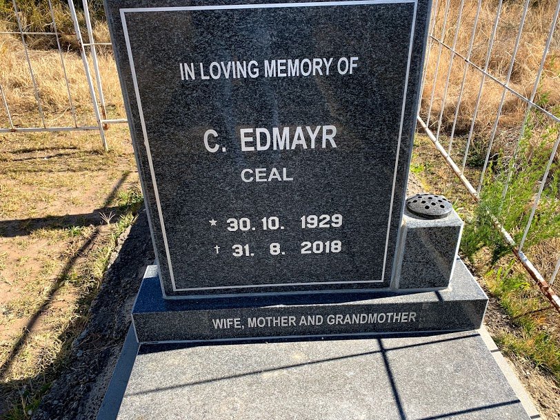 EDMAYR C. 1929-2018