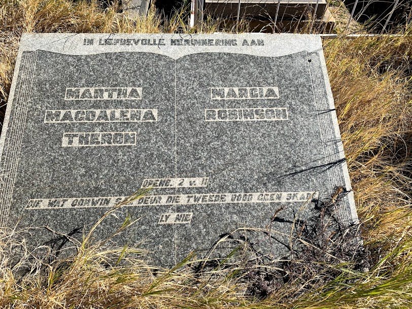 THERON Martha Magdalena :: Marcia ROBINSON