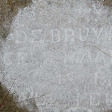 BRUYN ?, de