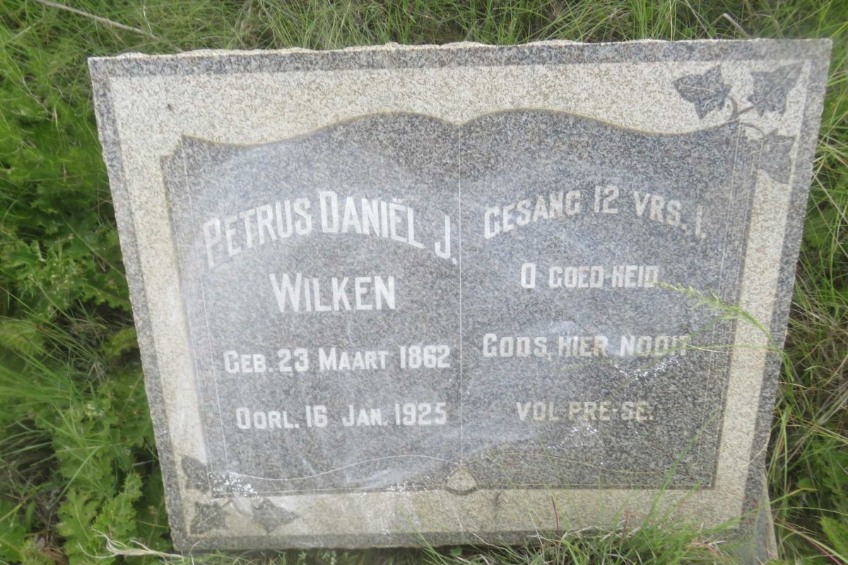 WILKEN Petrus Daniël J. 1862-1925