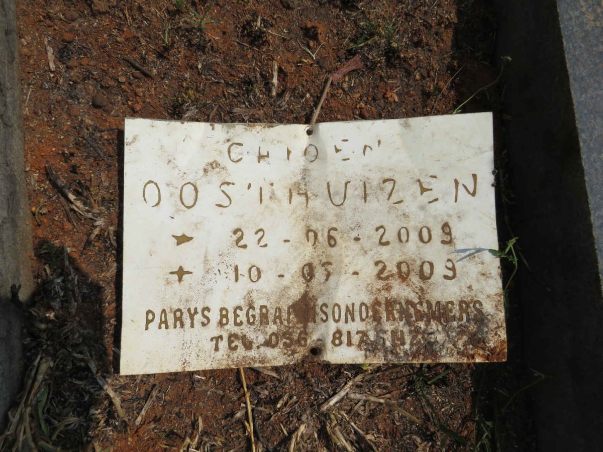 OOSTHUIZEN C. 2009-2009