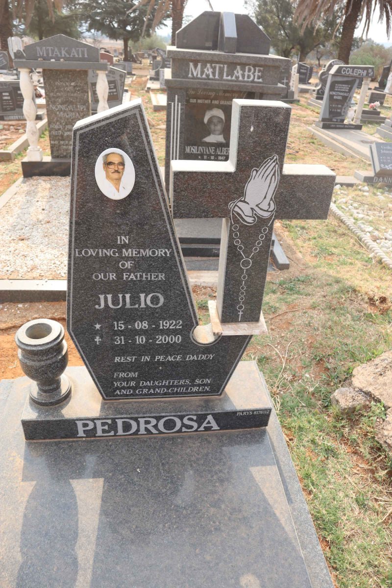 PEDROSA Julio 1922-2000
