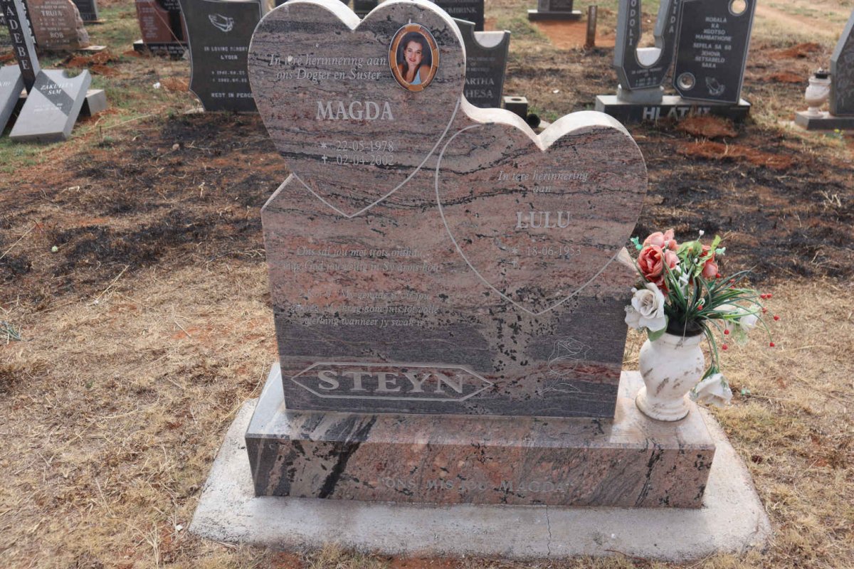 STEYN Magda 1978-2002 :: STEYN Lulu 1953-