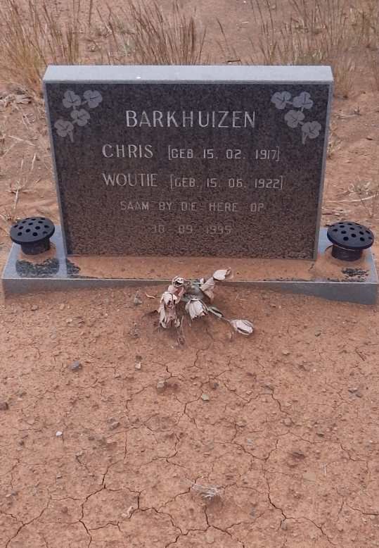 BARKHUIZEN Chris 1917-1995 :: BARKHUIZEN Woutie 1922-1995