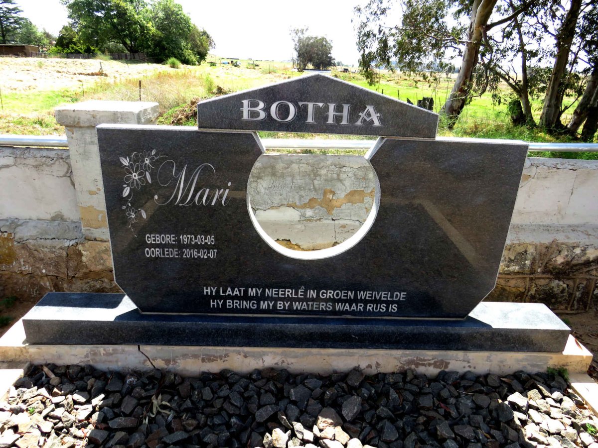 BOTHA Mari 1973-2016