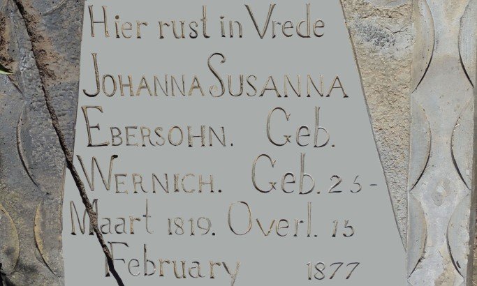 EBERSOHN Johanna Susanna nee WERNICH 1819-1877