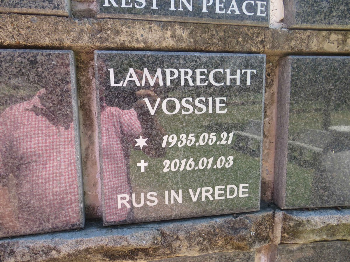 LAMPRECHT Vossie 1935-2016