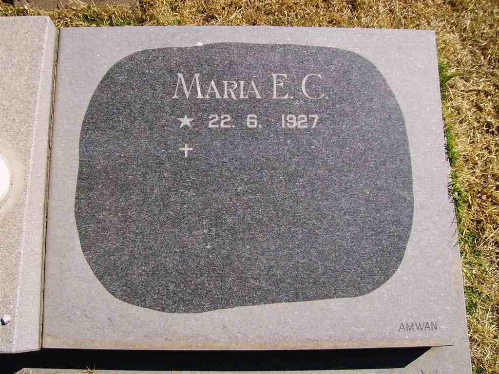 ? Maria E.C. 1927-