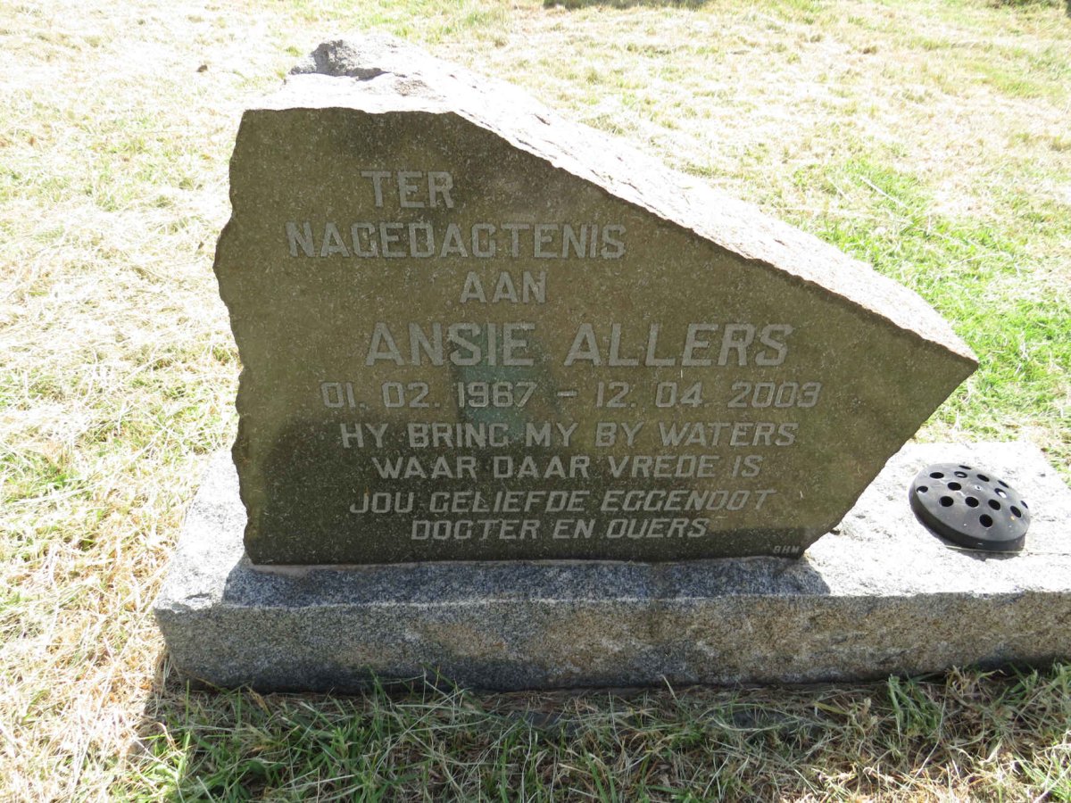 ALLERS Ansie 1967-2003