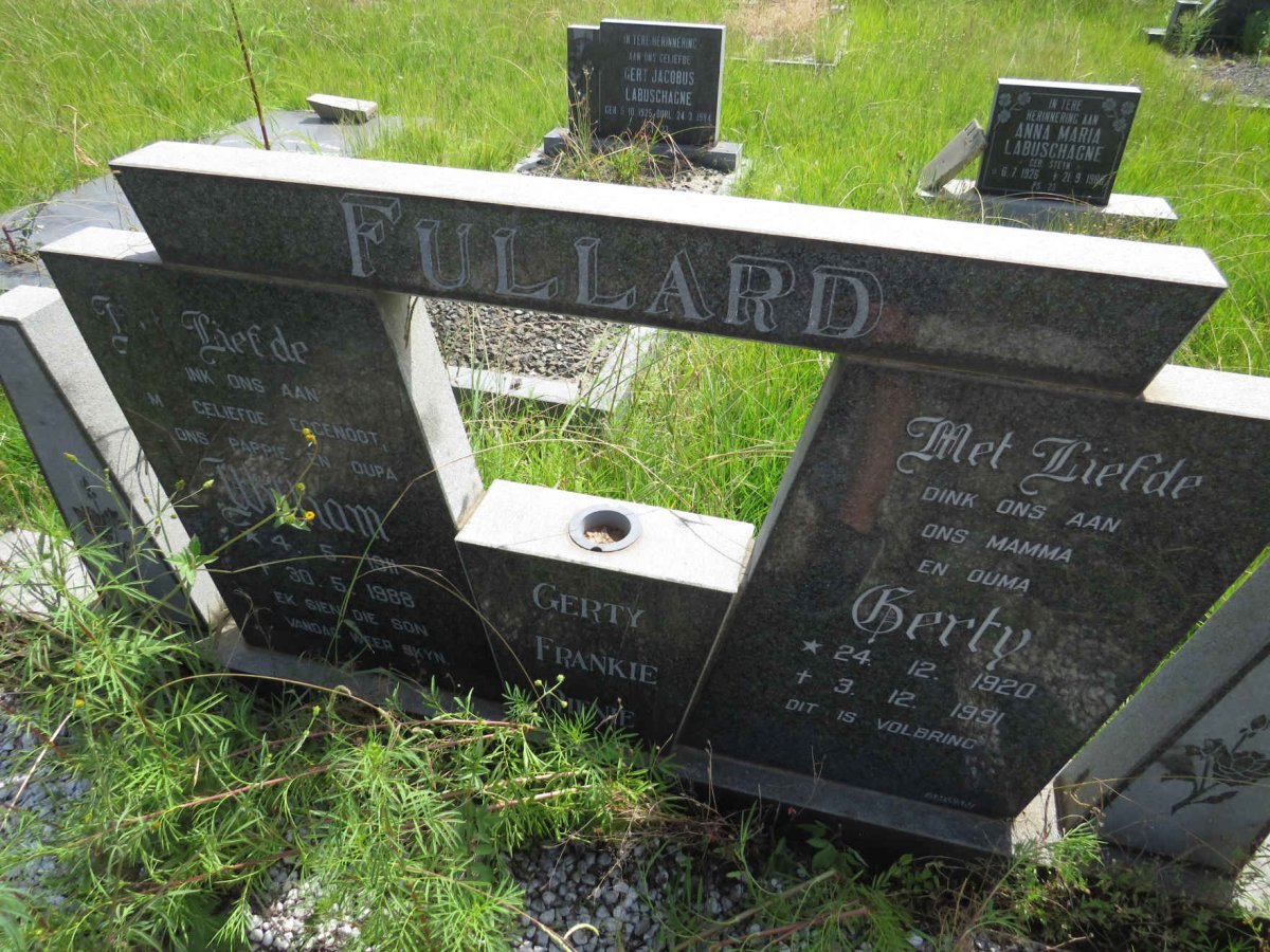 FULLARD William 1911-1988 & Gerty 1920-1991 _1