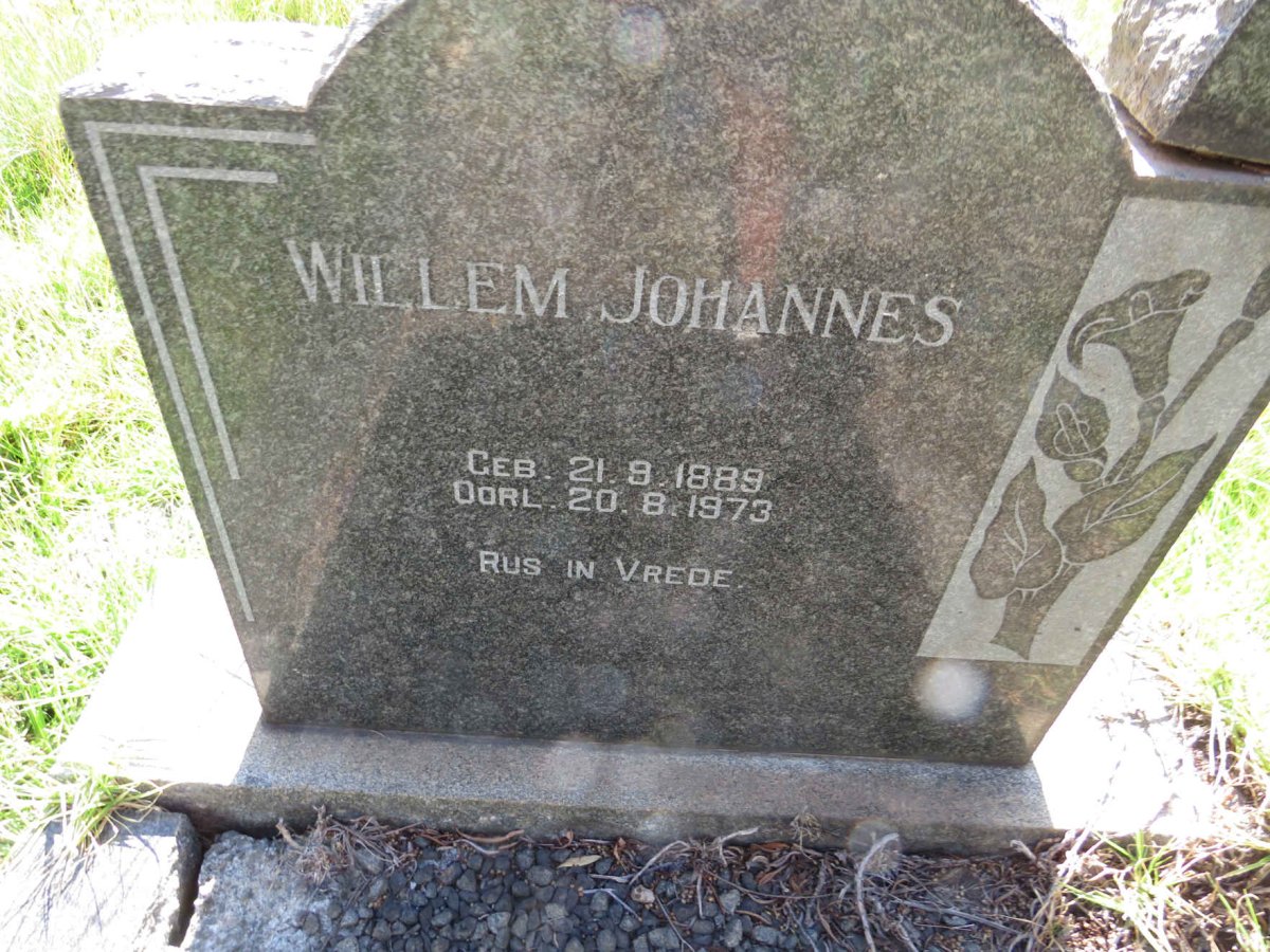 OOSTHUIZEN Willem Johannes 1889-1973 & Elizabeth Susanna Johanna MOHR 1890-1957 _3