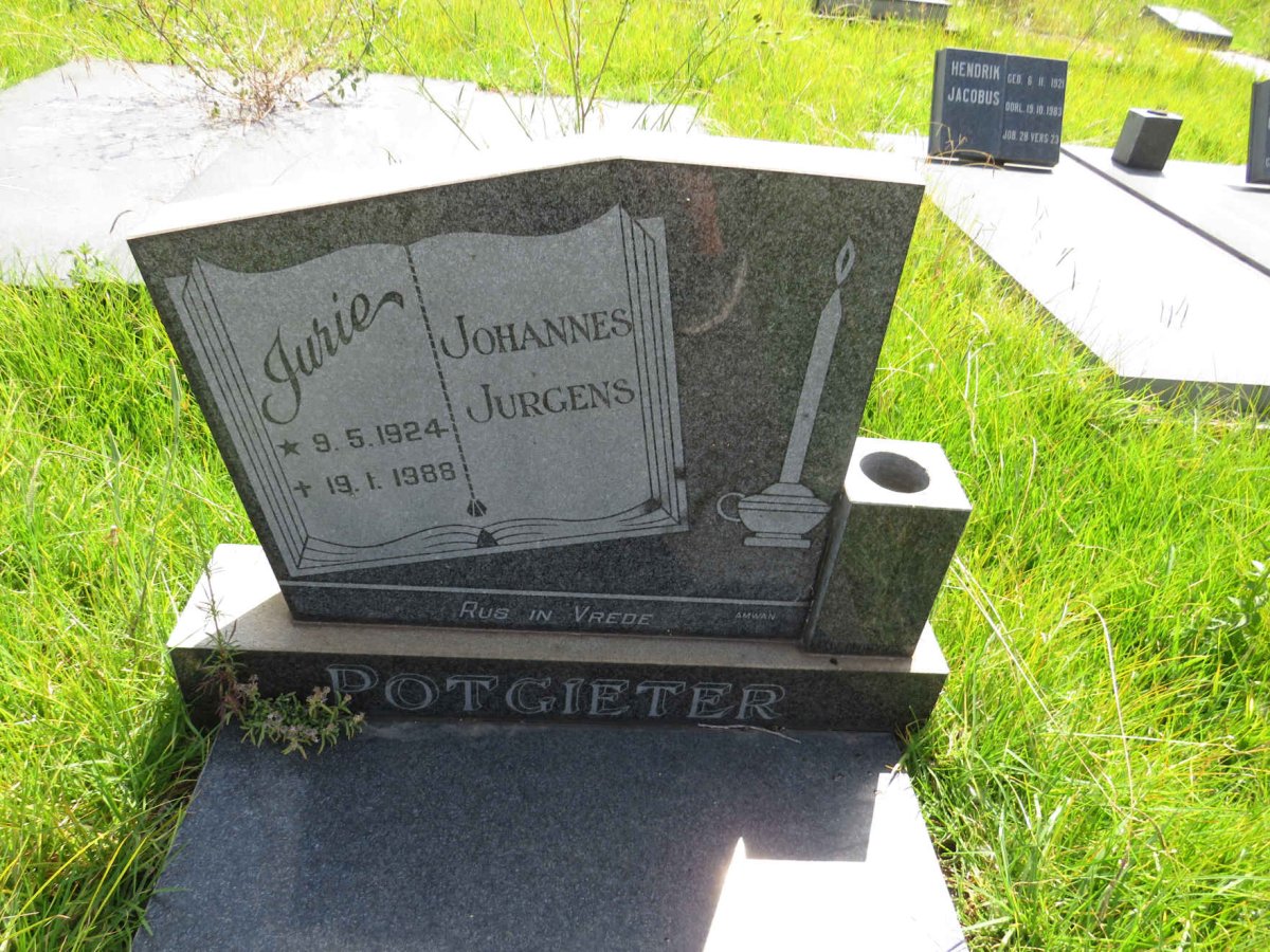 POTGIETER Johannes Jurgens 1924-1988
