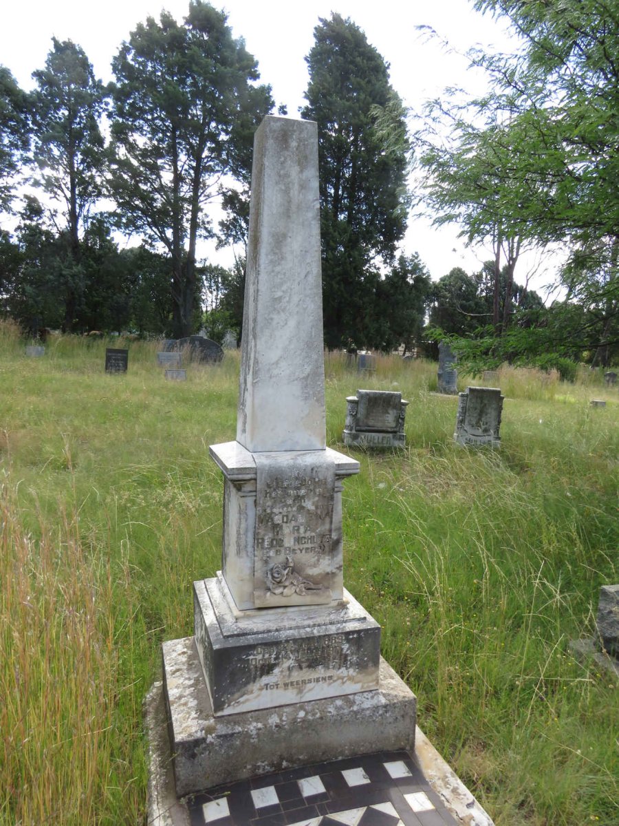REDELINGHUYS Magdalena Maria nee BEYERS 1889-1937 _1