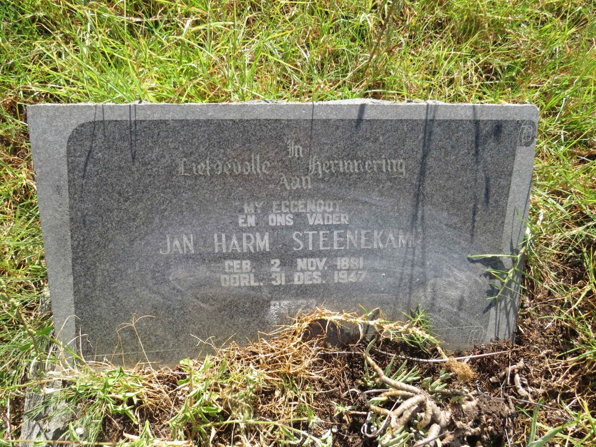 STEENKAMP Jan Harm 1881-1947