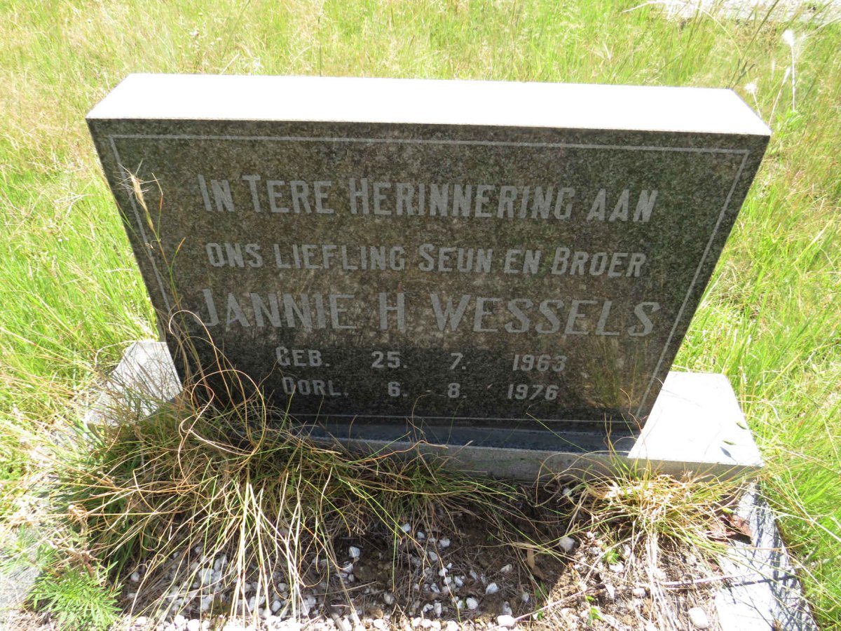 WESSELS Jannie H. 1963-1976