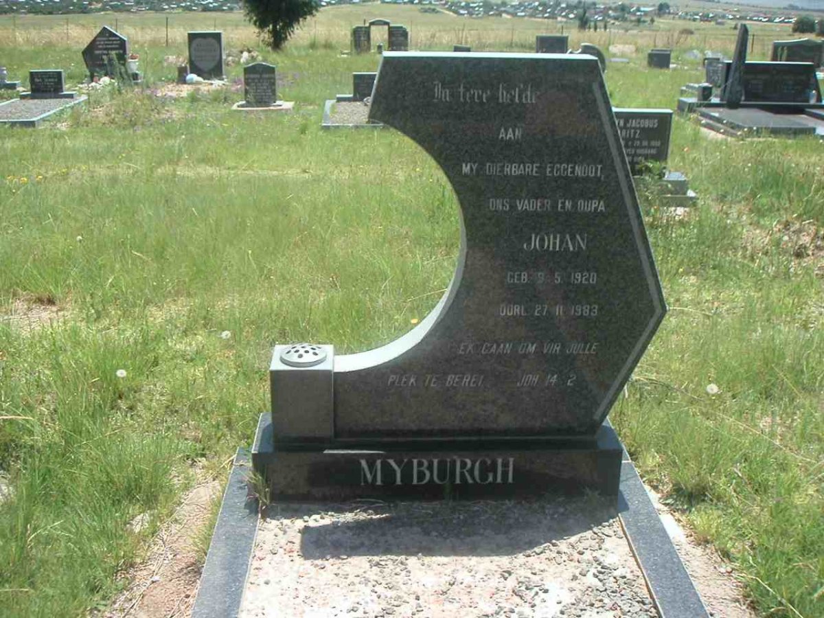 MYBURGH Johan 1920-1983