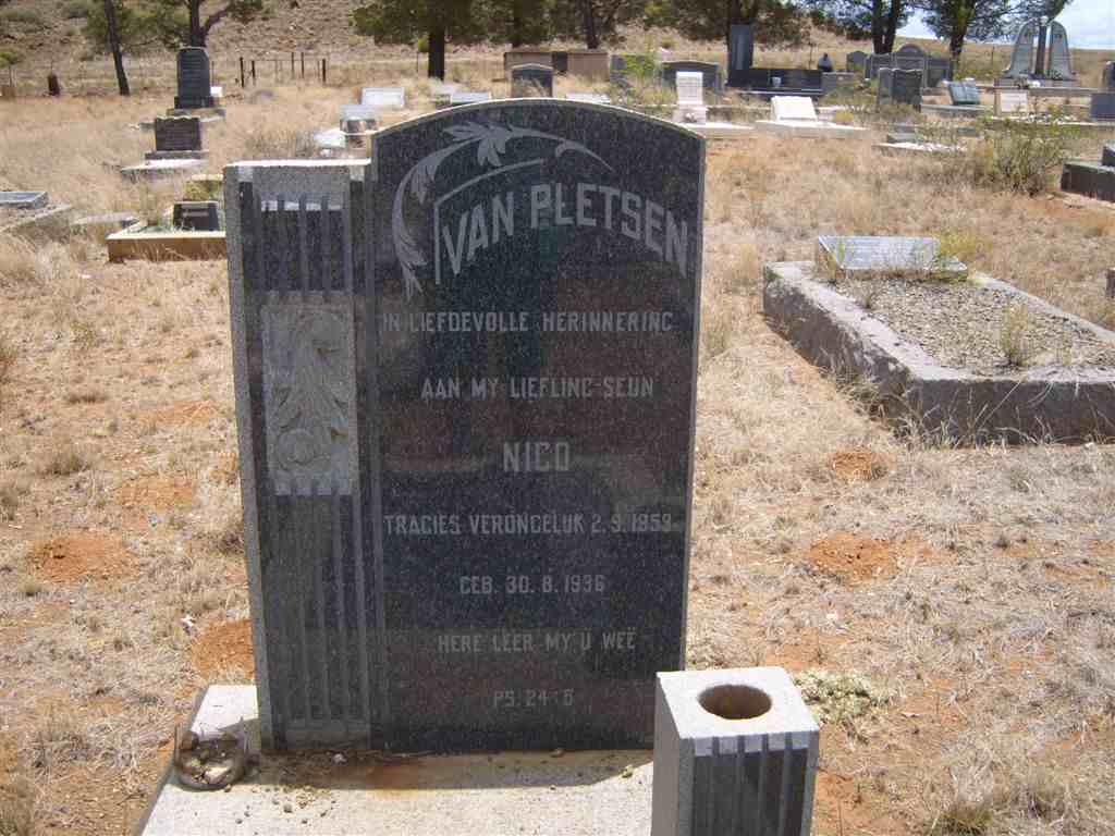 PLETSEN Nico, van 1959-1996