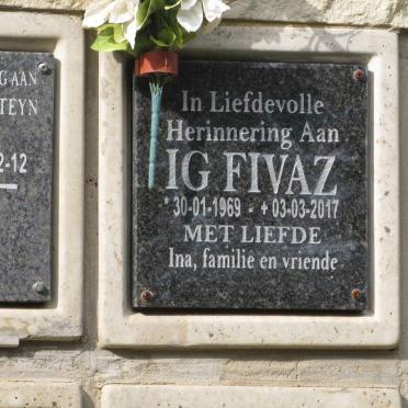 FIVAZ Ig 1969-2017