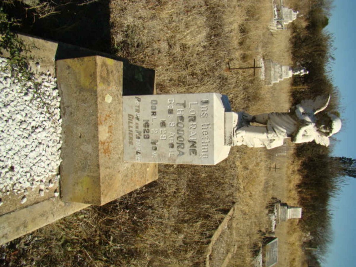 CILLIERS Lorraine Theodora 1929-1929