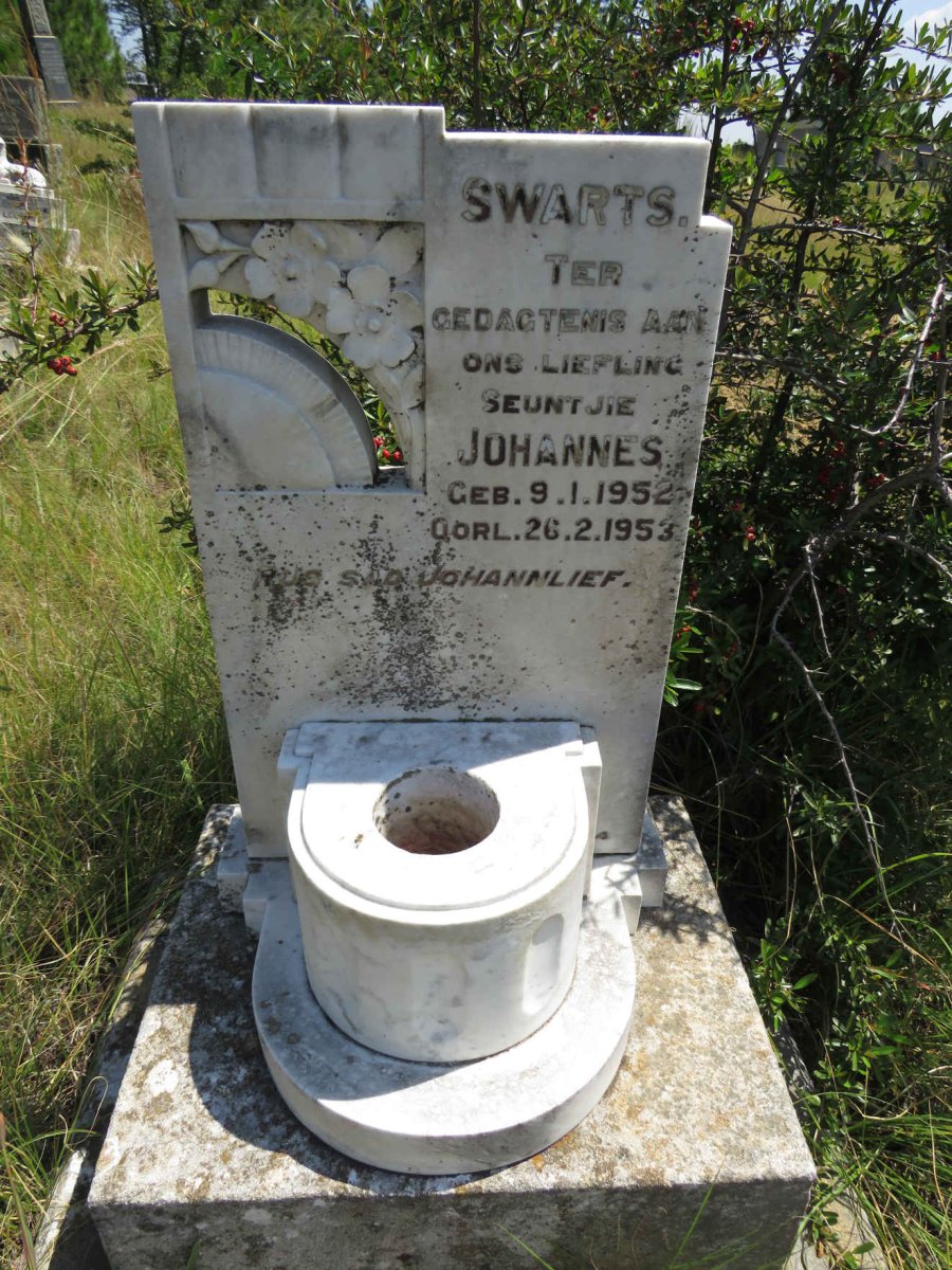SWARTS Johannes 1952-1953