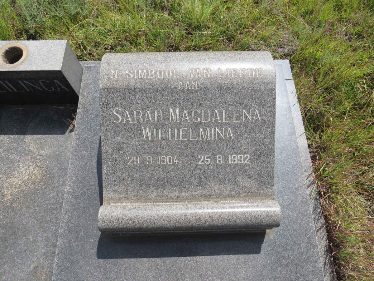 ZEILINGA Frederik Johannes 1899-1976  & Sarah Magdalena Wilhelmina 1904-1992_2