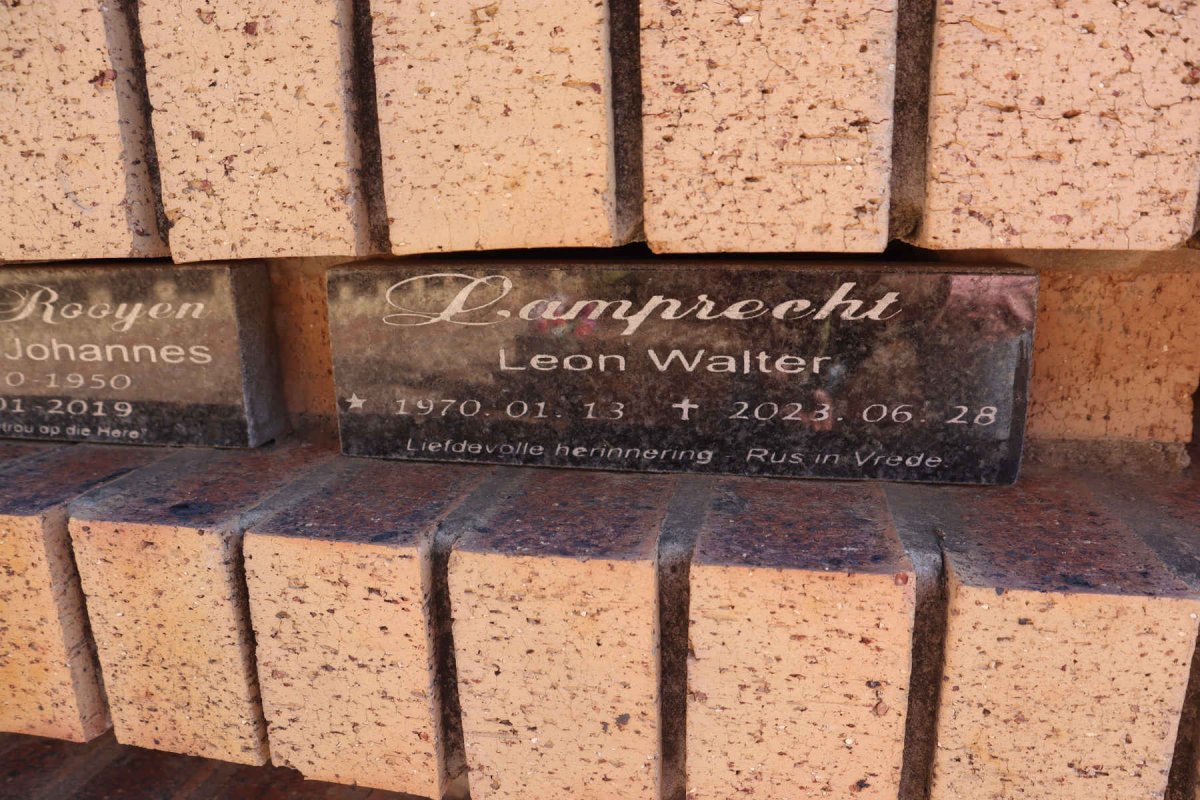 LAMPRECHT Leon Walter 1970-2023