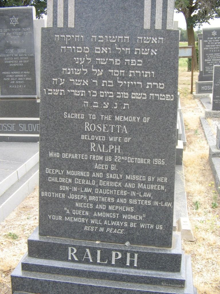 RALPH Rosetta -1965