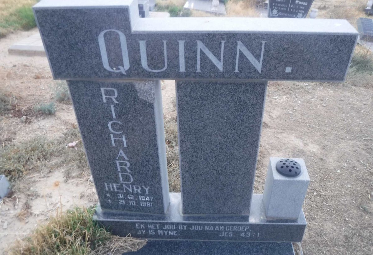 QUINN Richard Henry 1947-1991