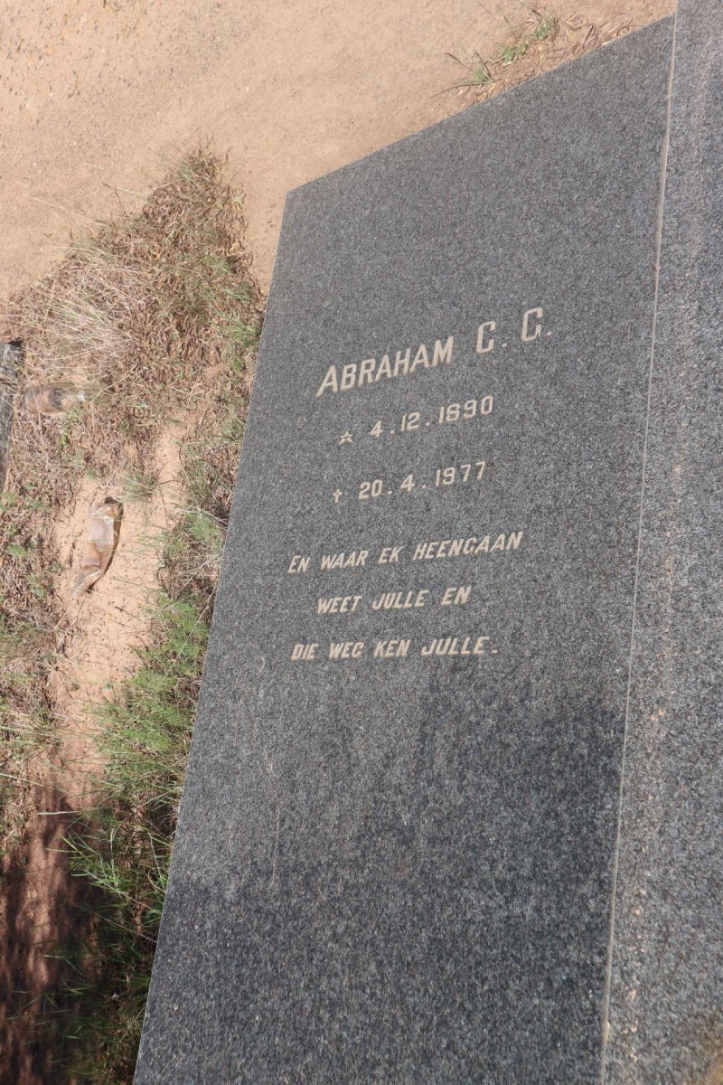 ? Abraham C.C. 1890-1977 &amp; Magritha A.W.C. STRAUSS 1894-1976