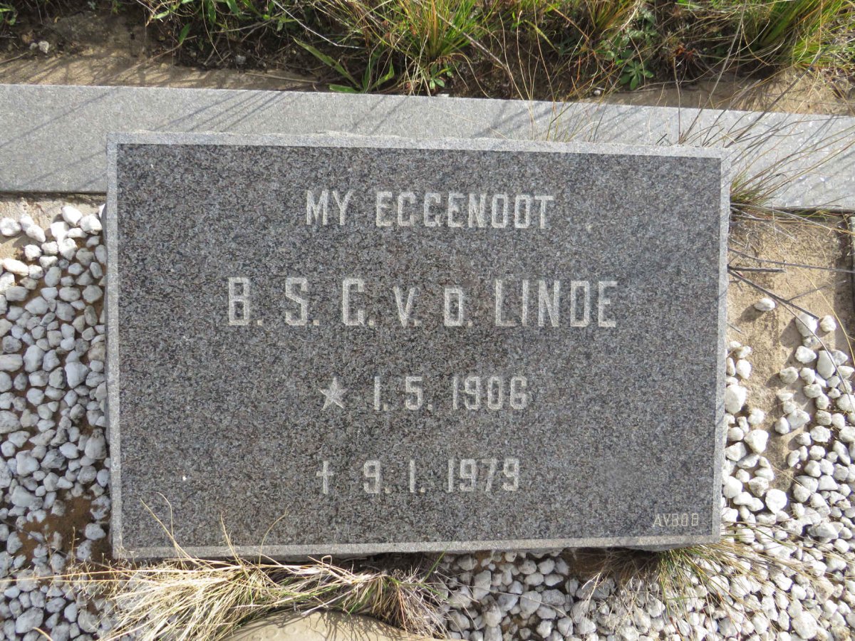 LINDE B.S.G., v.d. 1906-1979