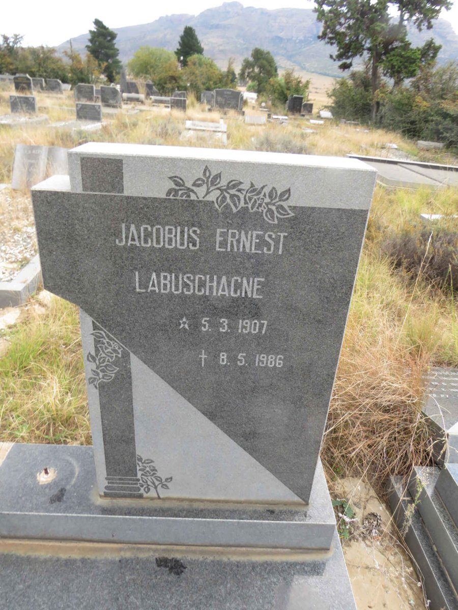 LABUSCHAGNE Jacobus Ernest 1907-1986