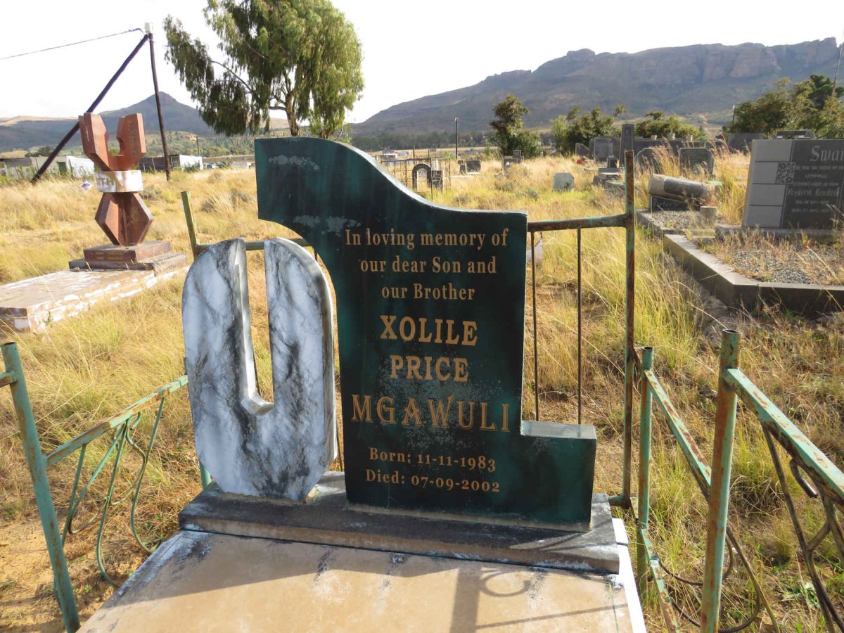 MGAWULI Xolile Price 1983-2002