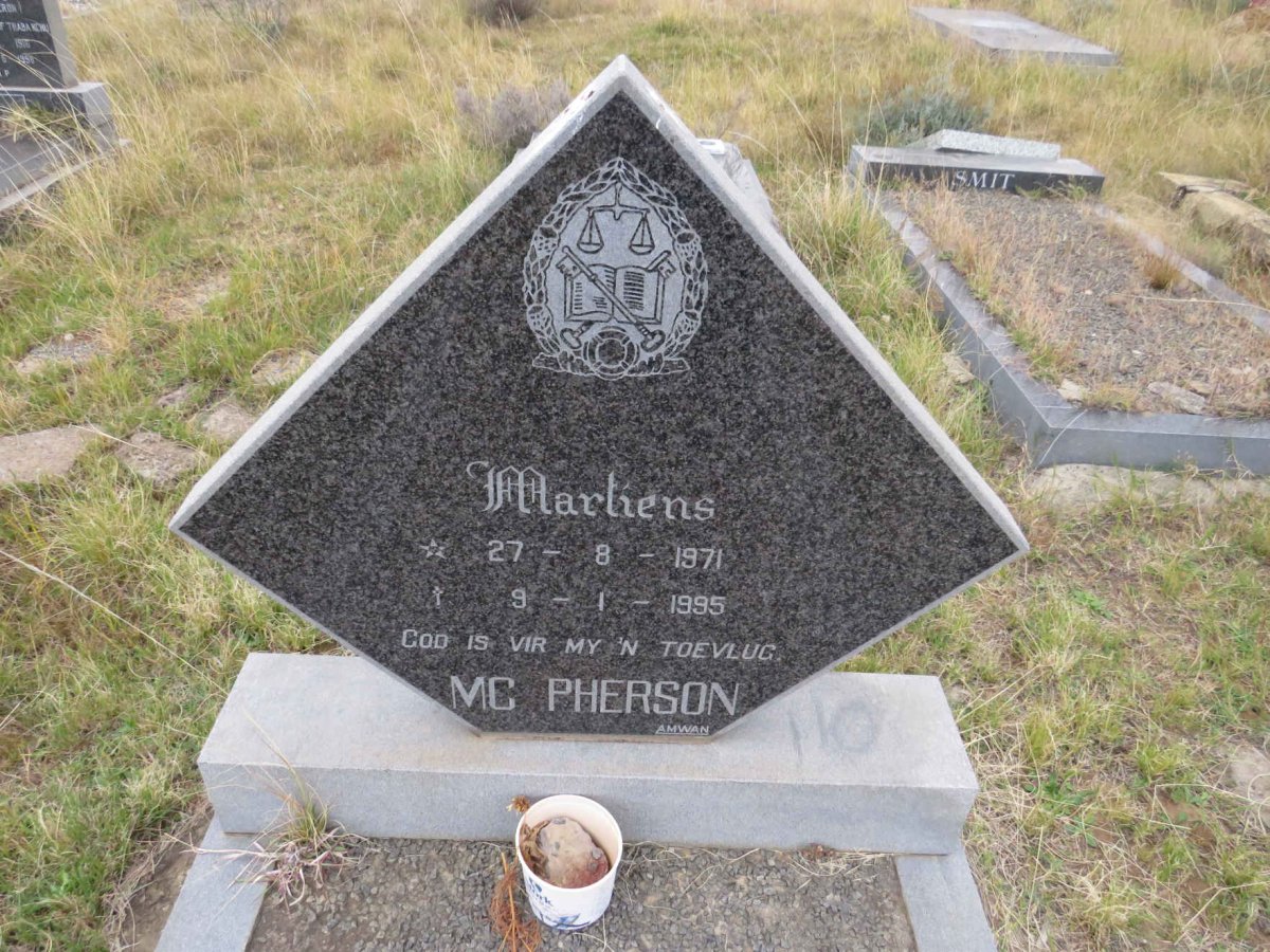MCPHERSON Martiens 1971-1995