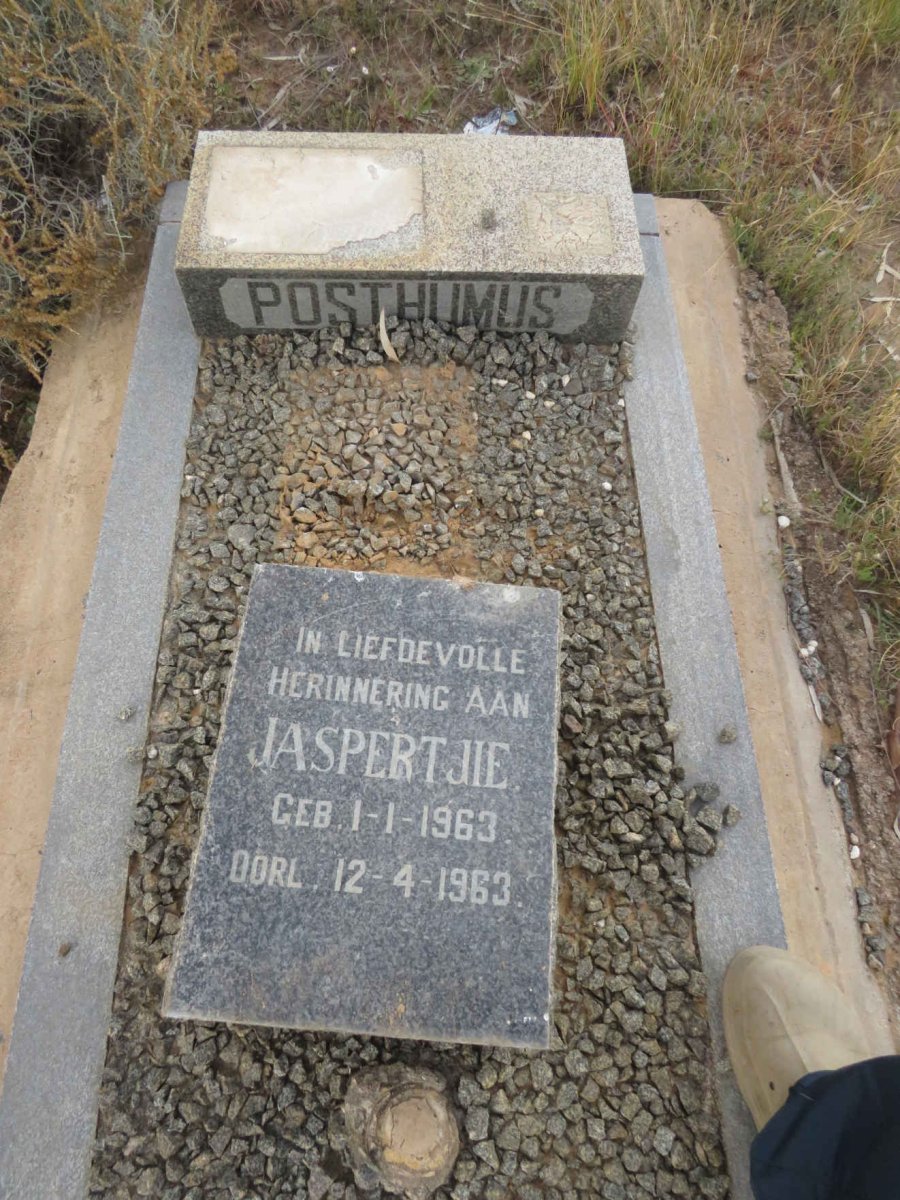 POSTHUMUS Jaspertjie 1963-1963