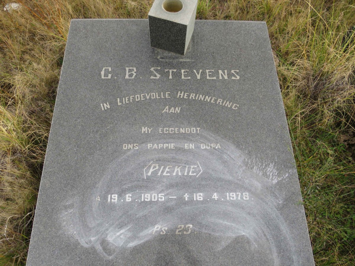 STEVENS G.B. 1905-1978