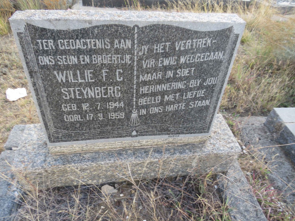 STEYNBERG Willie F.C. 1944-1959