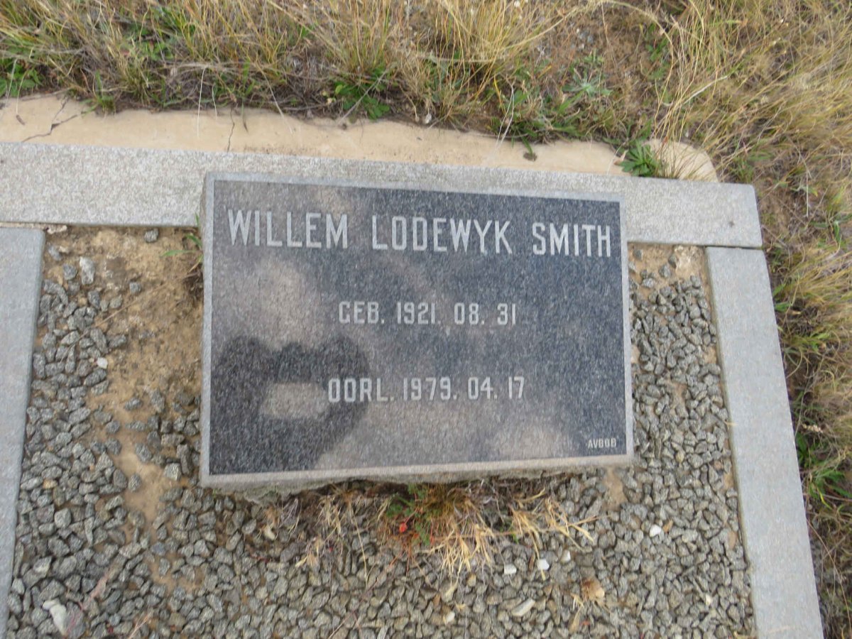 SMITH Willem Lodewyk 1921-1979