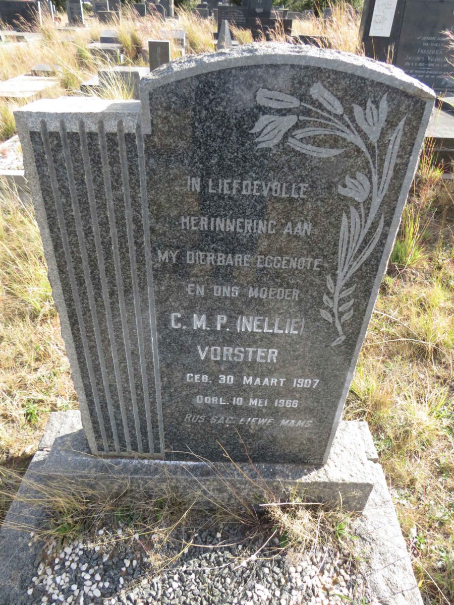 VORSTER C.M.P. 1907-1966