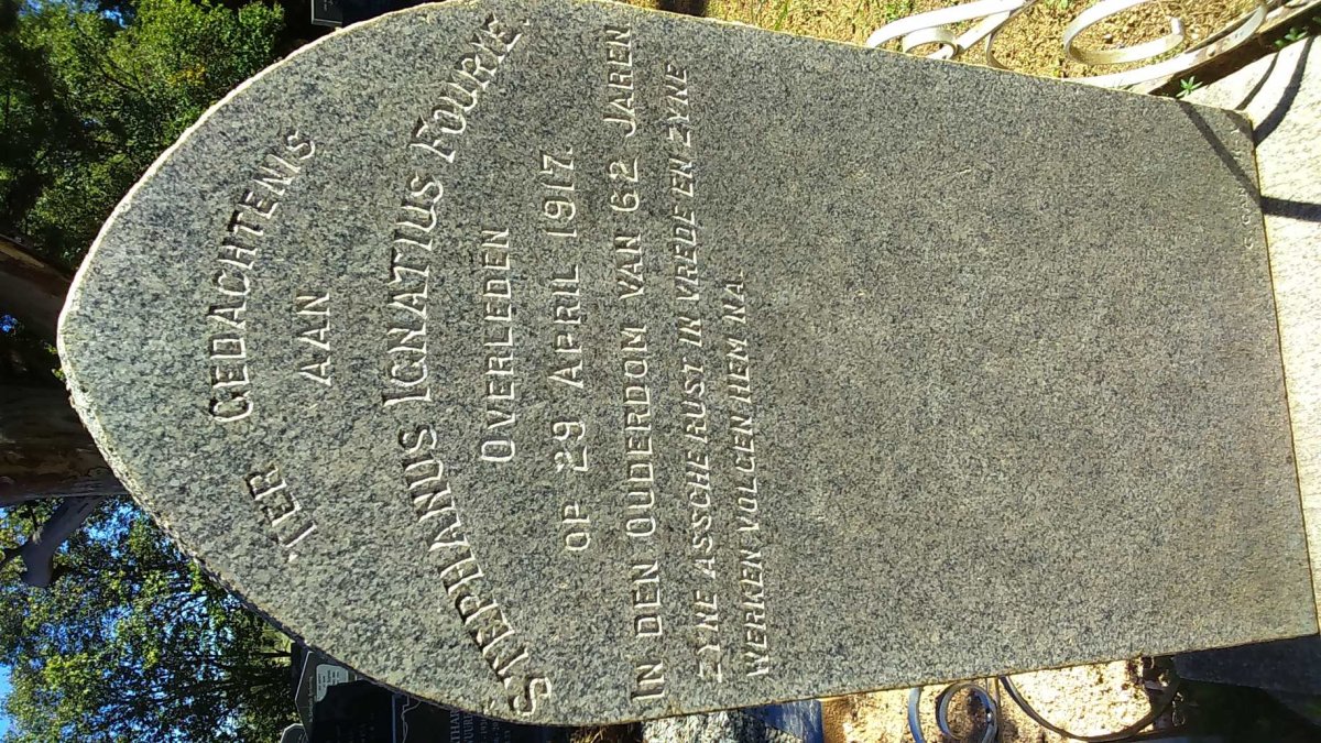 FOURIE Stephanus Ignatius -1917