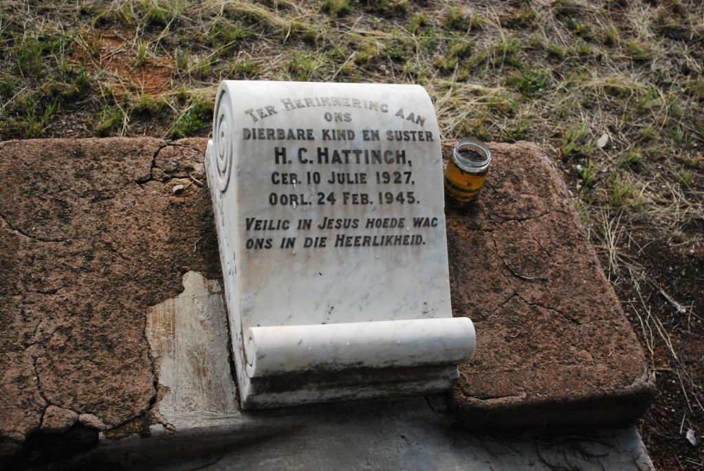 HATTINGH H.C. 1927-1945