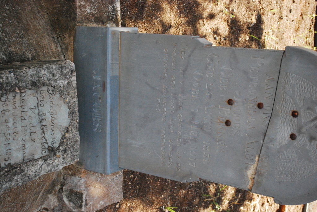 JACOBS David Hermanus 1855-1917 &amp; Petronella Aletta BEKKER 1859-1917