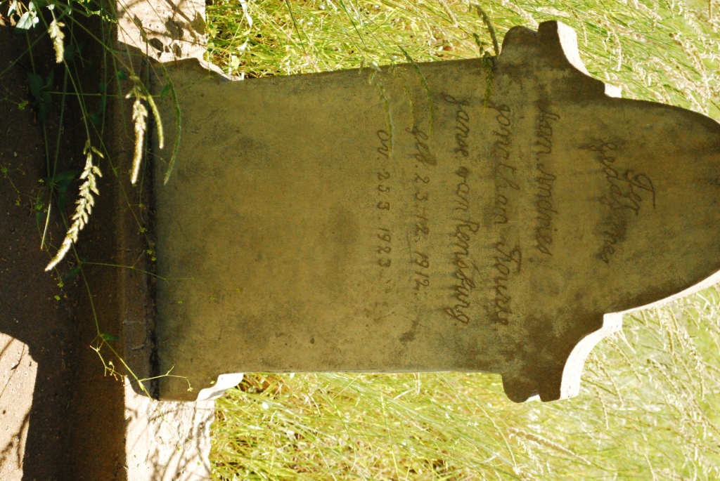 RENSBURG Jonathan Fourie, Janse van 1912-1923