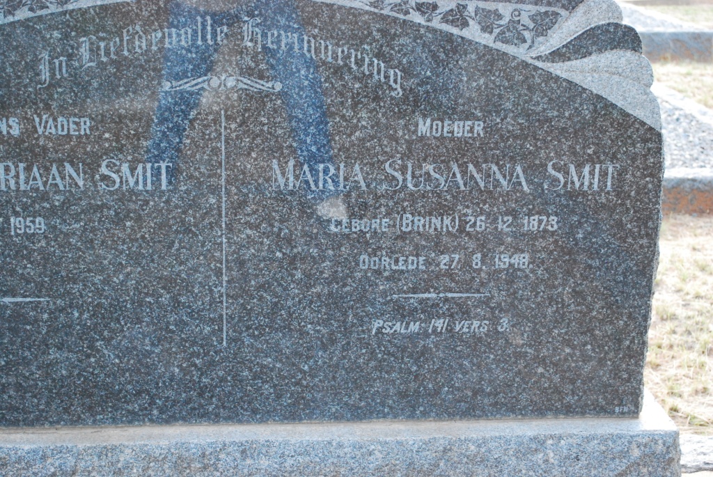 SMIT Maria Susanna nee BRINK 1873-1948