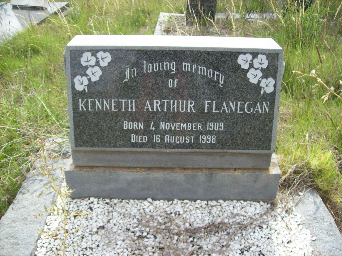 FLANEGAN Kenneth Arthur 1909-1998