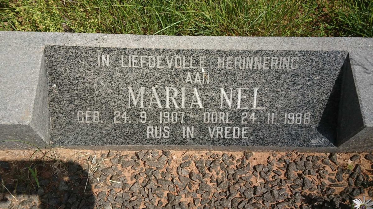 NEL Maria 1907-1988